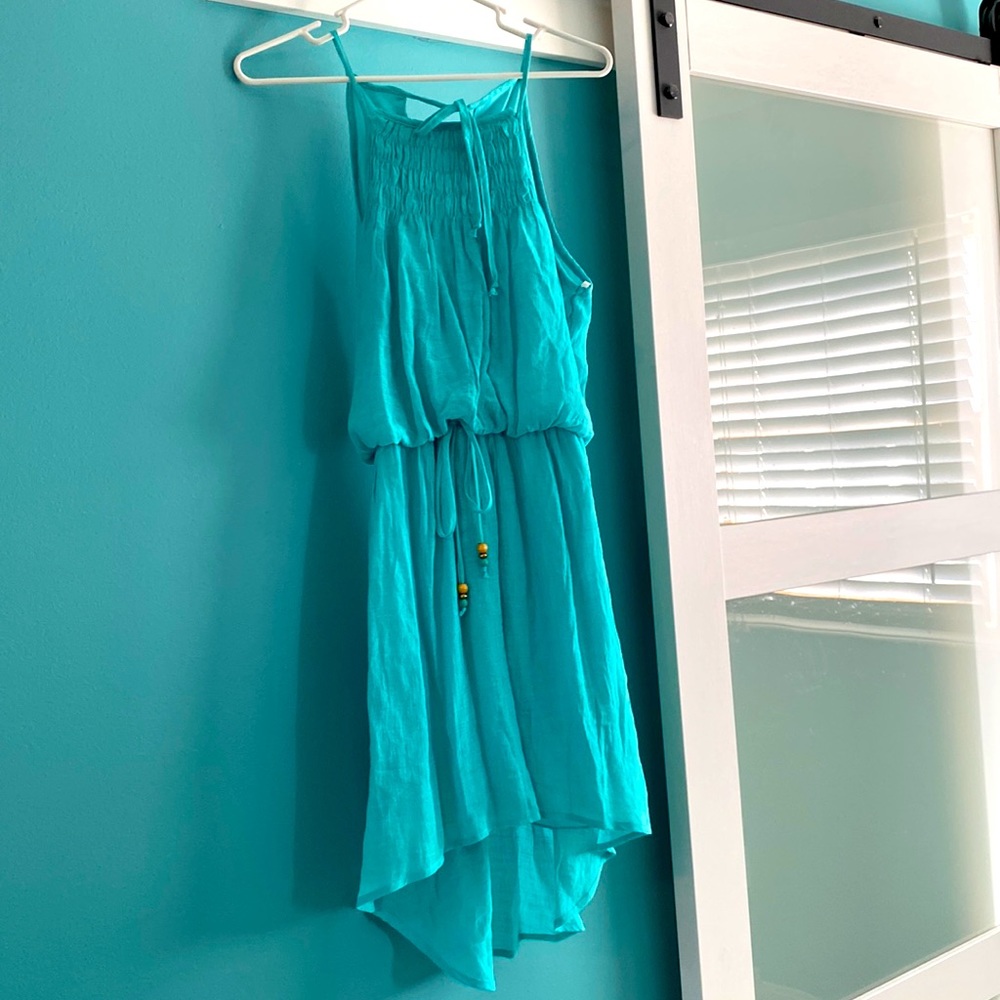 Light turquoise dress